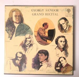 CLASSIC/オープンリールテープ/7号/外箱付き/GYORGY SANDOR - GRAND RECITAL/Ｂ-11988