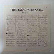 JAZZ LP/帯・ライナー付き美盤/The Phil Woods Quartet With Gene Quill - Phil Talks With Quill/Ｂ-11833_画像3