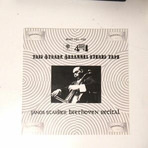 CLASSC/オープンリール２本組/Janos Starker Beethoven Recital帯・ライナー・外箱付き/Ｂ-11965の画像5