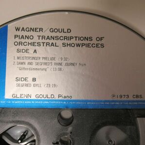 CLASSIC/オープンリール7号/Glenn Gould/Wagner/外箱付き/Ｂ-11961の画像4