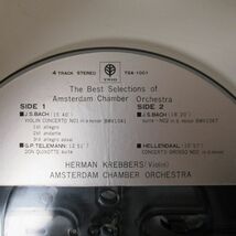 CLASSIC/オープンリールテープ/7号/外箱・ライナー付き/The Best Selections of Amsterdam Chamber Orchestra/Ｂ-11980_画像5