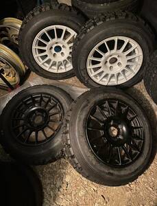 ENKEI エンケイ RC-T4 7.5J×15インチ OFF＋40 ヨコハマ A034 ラリースタッドレス 195/65R15 新品未使用品 絶版