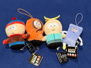 送料無料 即決 匿名配送 新品 サウスパーク southpark ぬいぐるみ マスコット 4種セット