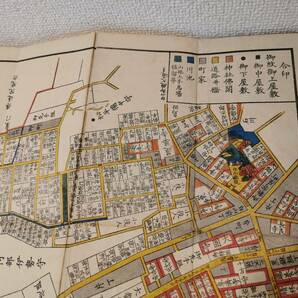 160223S64-0320S2■本郷湯島絵図■古地図 尾張屋版 江戸切絵図 古文書 古書 歴史の画像3