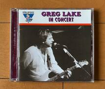 グレッグ・レイク＆ゲイリー・ムーア　Greg Lake／In Concert　★★1981年ライヴ盤　美品！★★_画像1