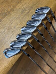 PING i210 アイアンセット #4-PW 7本セット　modus120s カラーコードブラック黒