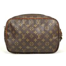 【美品】LOUIS VUITTON ルイヴィトン ショルダーバッグ ポシェット モノグラム リポーターPM M45254 男女兼用 斜め掛け PVC レザー 人気_画像5