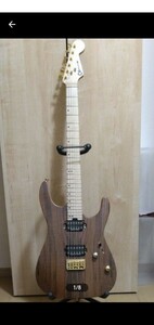 Charvel Pro-Mod DK24 HH HT M Mahogany with Figured Walnut Natural エレキギター