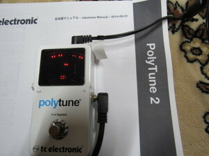 [新品同様」tc electronic polytune true bypass