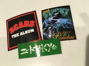 鬼レア！SCARS！STICKY!ニート東京ステッカー！