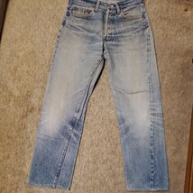 ジーンズ デニム デニムパンツ USA製 リーバイス ヴィンテージ ジーンズ LEVIS ビンテージ 501 赤耳 Levi's w30 レッドライン _画像2