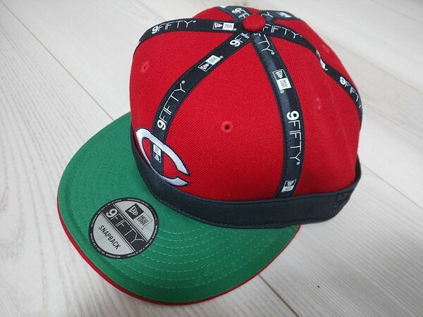 カープ ニューエラ 9FIFTY CARP NEWERA スナップバックキャップ フラットビルキャップ 帽子