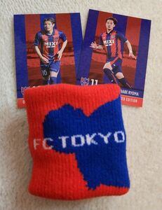 FC東京　リストバンド　選手カード