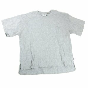 ▽■gym master(ジムマスター)●メンズ●Tシャツ●プチポケットTEE●グレー●フリーサイズ●シンプル●クルーネックの画像2