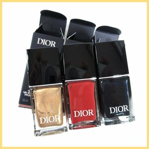 §★DIOR(ディオール)♪ディオール ヴェルニ♪ネイル♪マニキュア♪902 ピエ・ド・プール♪720 アイコン♪513 ジャドール♪計3点