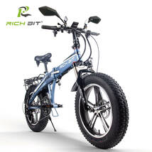 電動バイク ペダル付き RICHBIT TOP016 電動バイク 電動自転車 自転車 の3WAY フル電動 ナンバー 取得可能　カラー：グレー_画像1