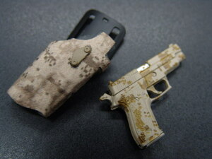 【 SEALTEAM 】1/6ドールパーツ： Minitimes製：SIG SAUER P226拳銃セット【米海軍特殊部隊】