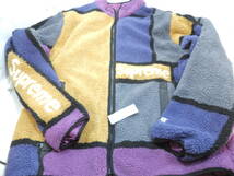 supreme リバーシブル カラーブロックド フリース ジャケット サイズXL supreme Reversible Colorblocked Fleece Jacket _画像2