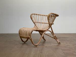 -sd7r9lViggo Boesen masterpiece rattan state men to lounge chair l Denmark Vintage MoMA design . Karl Hansen & sun actus 