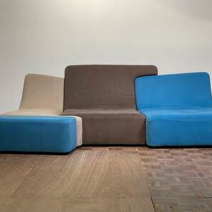 -od717｜ligne roset ROSETConfluences ウルトラスエード マルチパズリングトリプルシートソファ｜リーンロゼ カッシーナ CIBONE シボネ の画像1