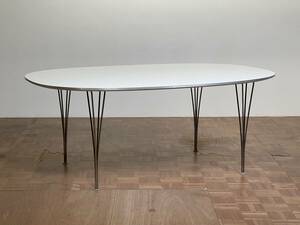 -sd819lFritz Hansen masterpiece Superellipse B413-Table/ super ellipse table l Fritz Hansen dining table Northern Europe modern actus 