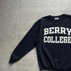 champion チャンピオン カレッジロゴ BERRY クルーネック スウェット トレーナー ネイビー M