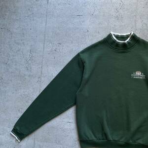 champion チャンピオン カレッジロゴ FLORIDA モックネック スウェット トレーナー グリーン M