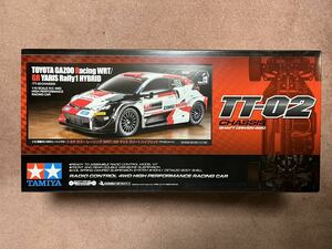 タミヤ 1/10 電動RC 4WDレーシングカー トヨタ ガズー レーシング WRT/GR ヤリス ラリー1 ハイブリッド TT-02　58716