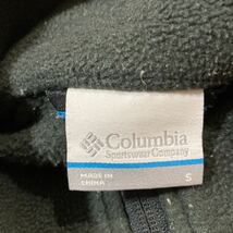 Columbia コロンビア ジップアップフリース Sサイズ 緑_画像4