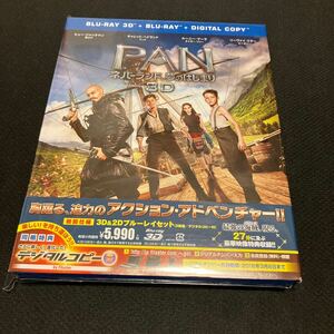 PAN~ネバーランド、夢のはじまり~ 3D&2D ブルーレイセット (Blu-ray Disc) リーヴァイミラー