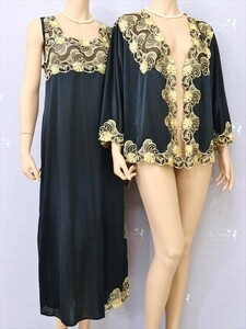 TE2-H39* as good as new! elasticity have *L size *TINOCO! negligee & yellow gold height gown * most low price . postage .. packet if 250 jpy 