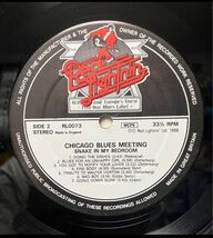 Chicago Blues Meeting 'Snake In My Bedroom' UKプレスオリジナル盤1988 LPレコード [ UK ORIG Red Lightnin' RL 0073] _画像4