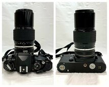 【中古品/動作未確認】Nikon ニコン フィルムカメラ FE レンズセット【送料別】TD0397_画像3