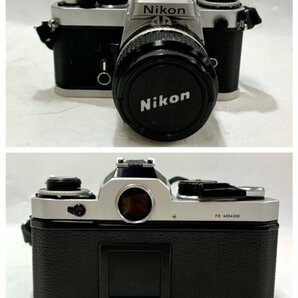 【中古品/動作未確認】Nikon ニコン フィルムカメラ FE【送料別】TD0486の画像2