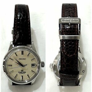 【中古品】グランドセイコー Grand Seiko 腕時計 自動巻き SS×カーフ 9S65-00D0【送料別】FW0453の画像3