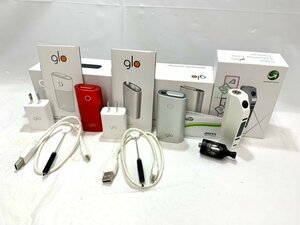 【中古品/動作未確認】(3点set)電子タバコ glo シリーズ2 mni/Eleaf【送料別】TD0384