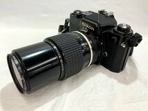 【中古品/動作未確認】Nikon ニコン フィルムカメラ FE レンズセット【送料別】TD0397_画像1