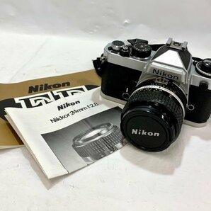 【中古品/動作未確認】Nikon ニコン フィルムカメラ FE【送料別】TD0486の画像1