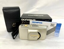 【中古品/動作未確認】OLYMPUS オリンパス フィルムカメラ μ[mju:]ZOOM 105 DELUXE【送料別】TD0454_画像1