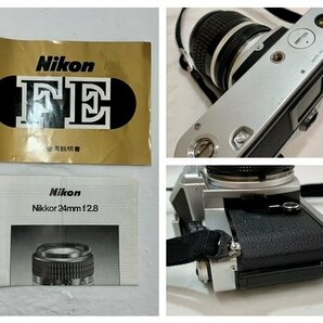 【中古品/動作未確認】Nikon ニコン フィルムカメラ FE【送料別】TD0486の画像7