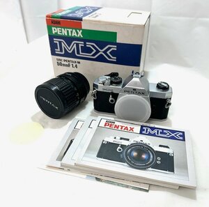 【中古品】(※動作未確認)(2点セット)ペンタックス　PENTAX　一眼フィルムカメラ/レンズ　MX/1:4 35-70mm【送料別】FD0997