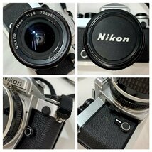 【中古品/動作未確認】Nikon ニコン フィルムカメラ FE【送料別】TD0486_画像4