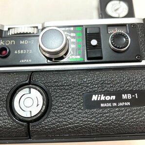【中古品】(※動作未確認) ニコン Nikon モータードライブ MD-2 ＋ MB-1【送料別】HD0002の画像8