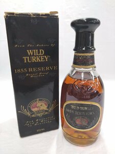 （未開栓）ワイルドターキー 1855 リザーブ ハーフボトル バーボンウイスキー WILD TURKEY RESERVE 375ml 【送料別途】 KA1118