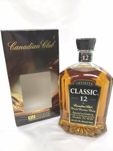 （未開栓）カナディアンクラブ クラシック 12年 カナディアンウイスキー Canadian Club CLASSIC 750ml 40% 【送料別途】 KA1126