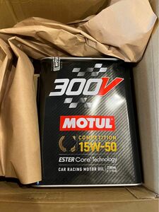 MOTUL 300V COMPETITION100%化学合成　エンジンオイル 15W-50 2L[正規品]