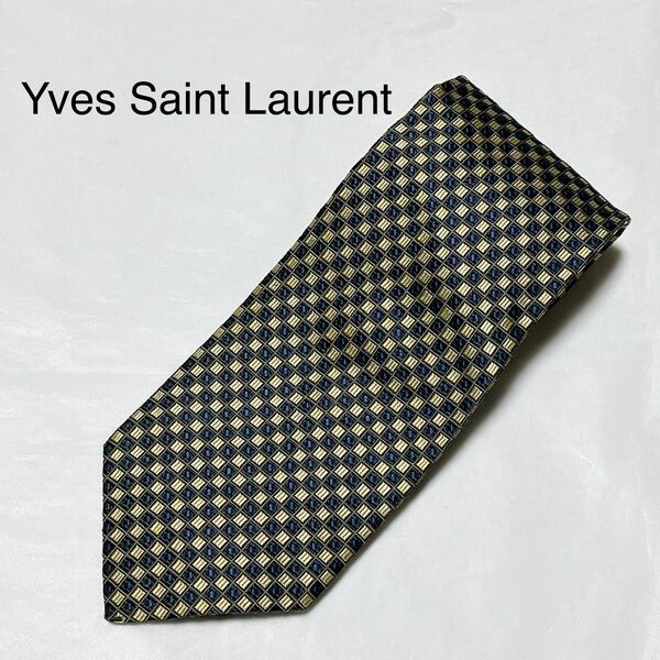 Yves Saint Laurent イヴサンローラン ネクタイ　シルク 