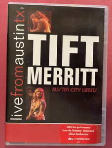 TIFT MERRIT / LIVE FROM AUSTIN TX 中古　輸入盤DVD オフィシャル