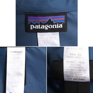 14年製 パタゴニア ナイロン ジャケット メンズ L / PATAGONIA アウトドア パッカブル フルジップ ブルゾン ウインドブレーカー ハイネックの画像4