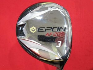 ★エポン　AF-206　3W(15)　Speeder EVOLUTION 2 FW 60/S　【中古/リシャフト】